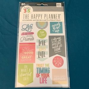 Happy Planner stickers life quotes